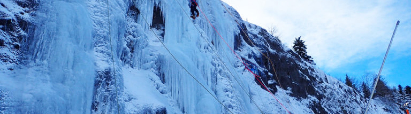 Cascade de glace