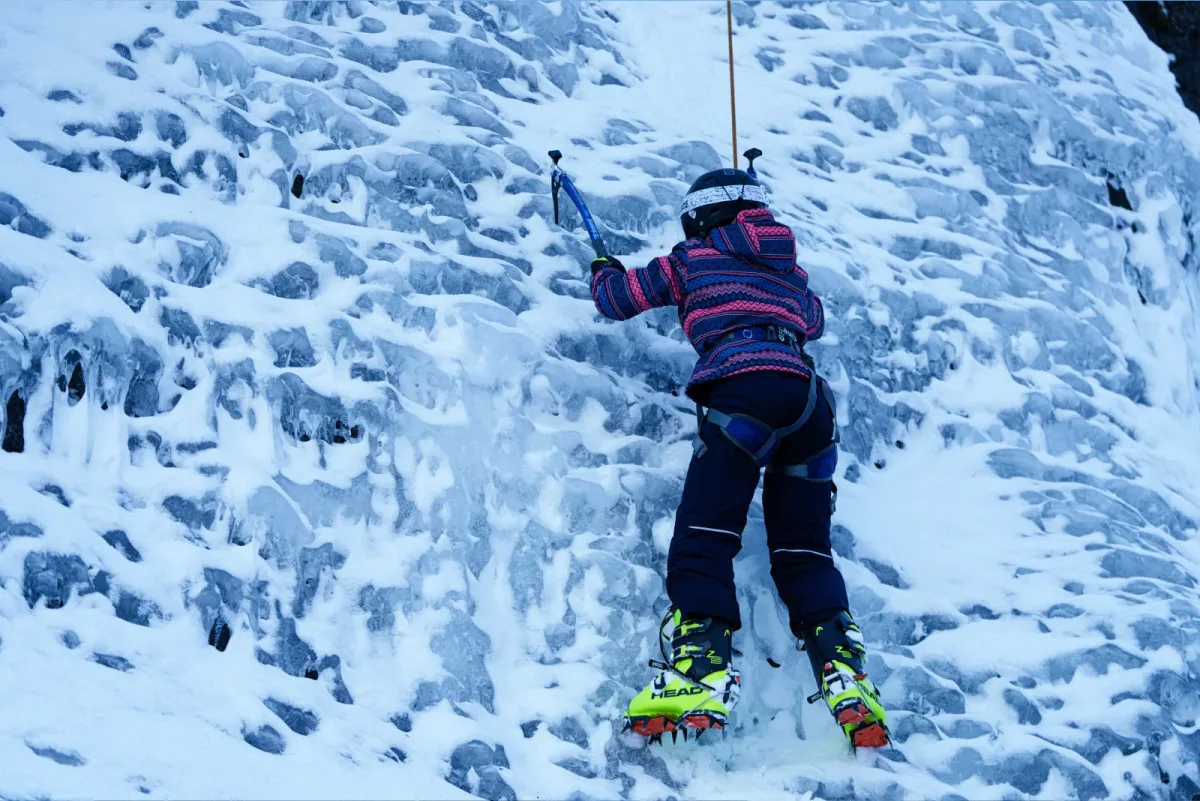 Activité cascade de Glace à L'ESi
