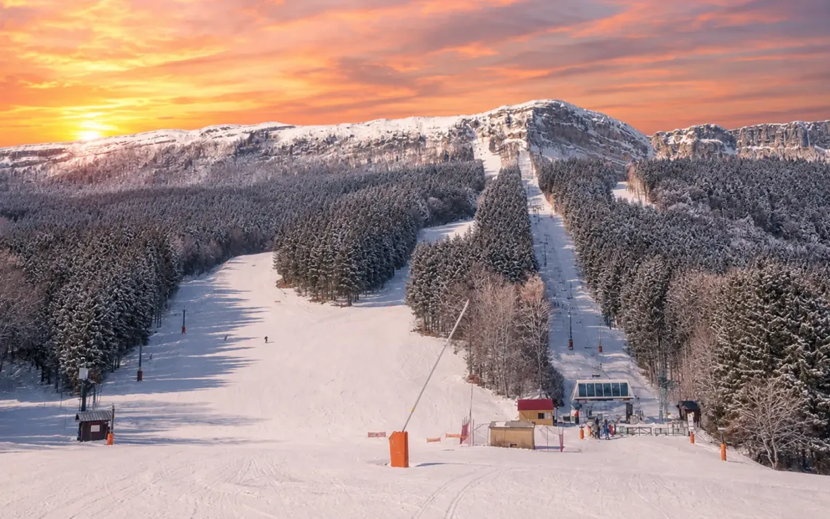 Métabief station de ski Jura