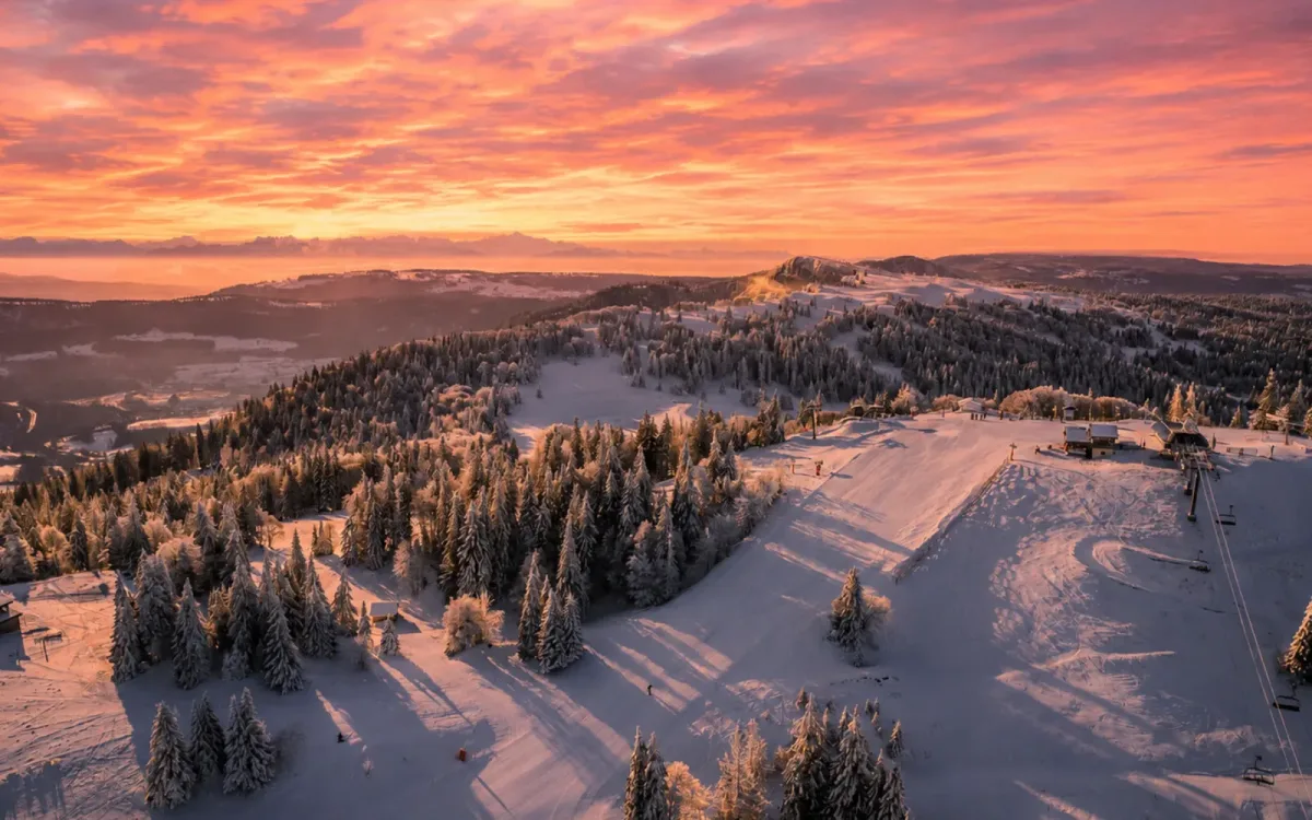 Métabief ski Jura